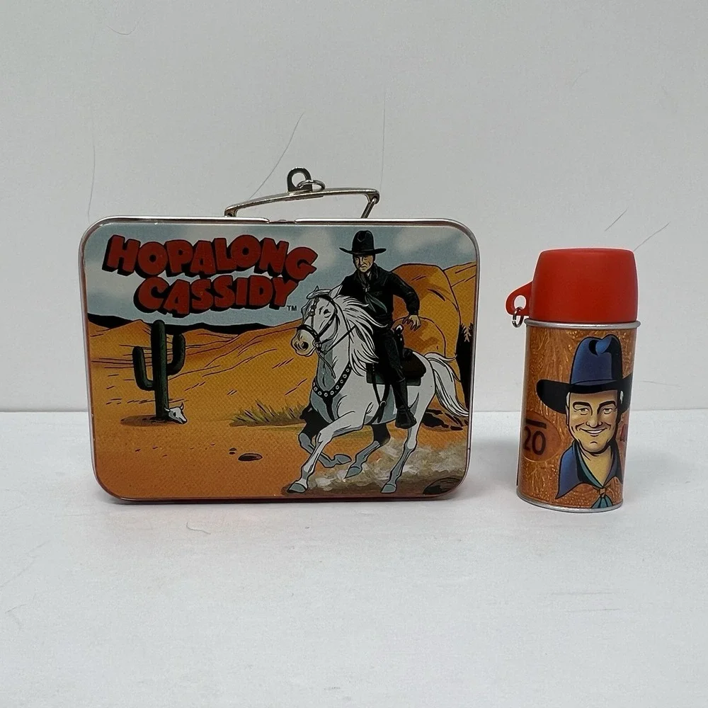 Hallmark Ornament‎ Hopalong Cassidy 2000 Christmas Mini Lunch Box